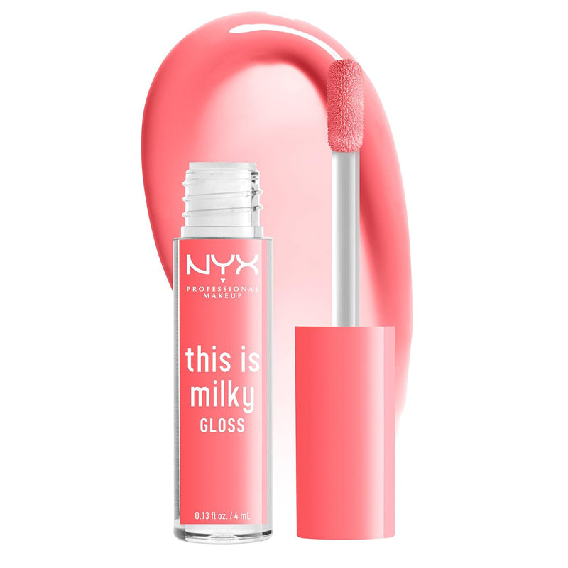 Nyx milky gloss “moo-dy peach”