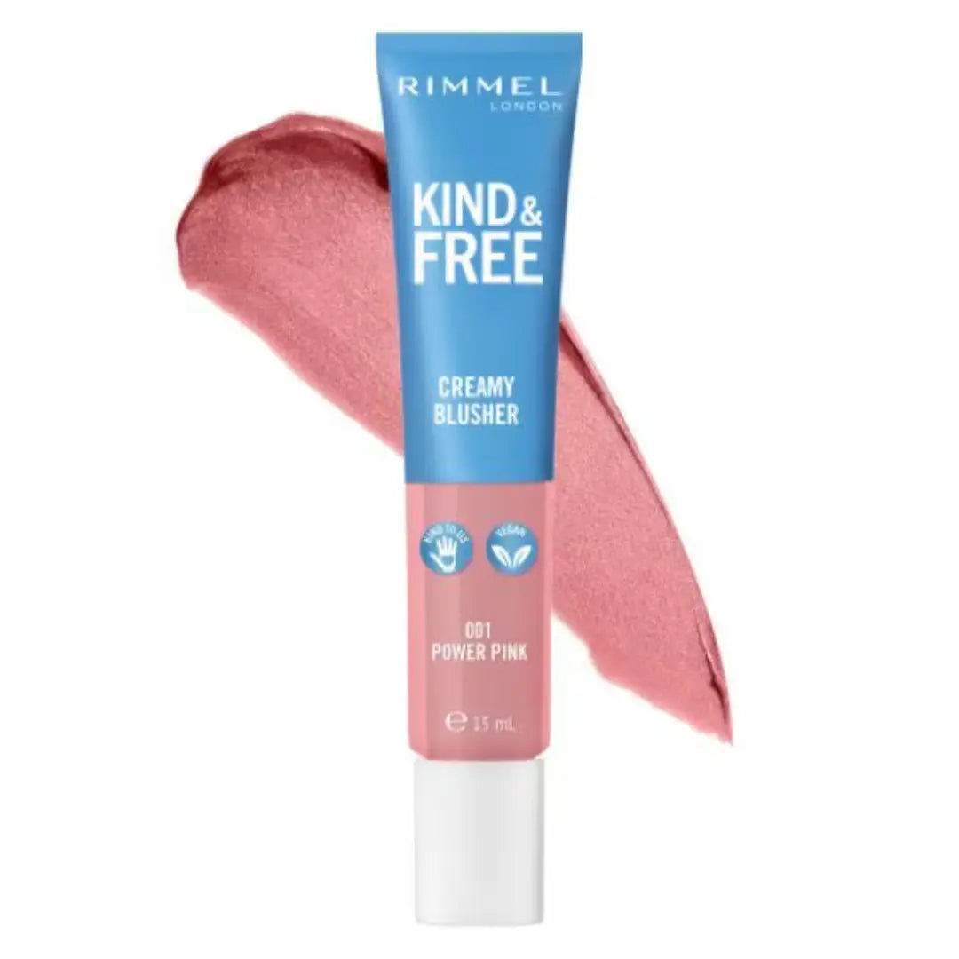 Rimmel kind & free creamy blush - power pink