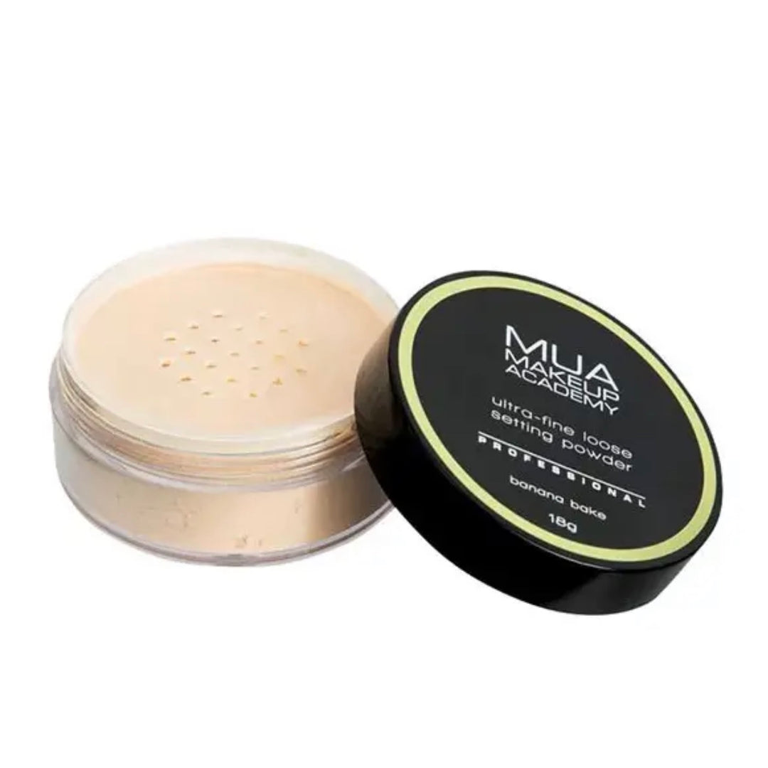 MUA Pro Baked Banana Powder Ultra Fine Loose Setting Powder