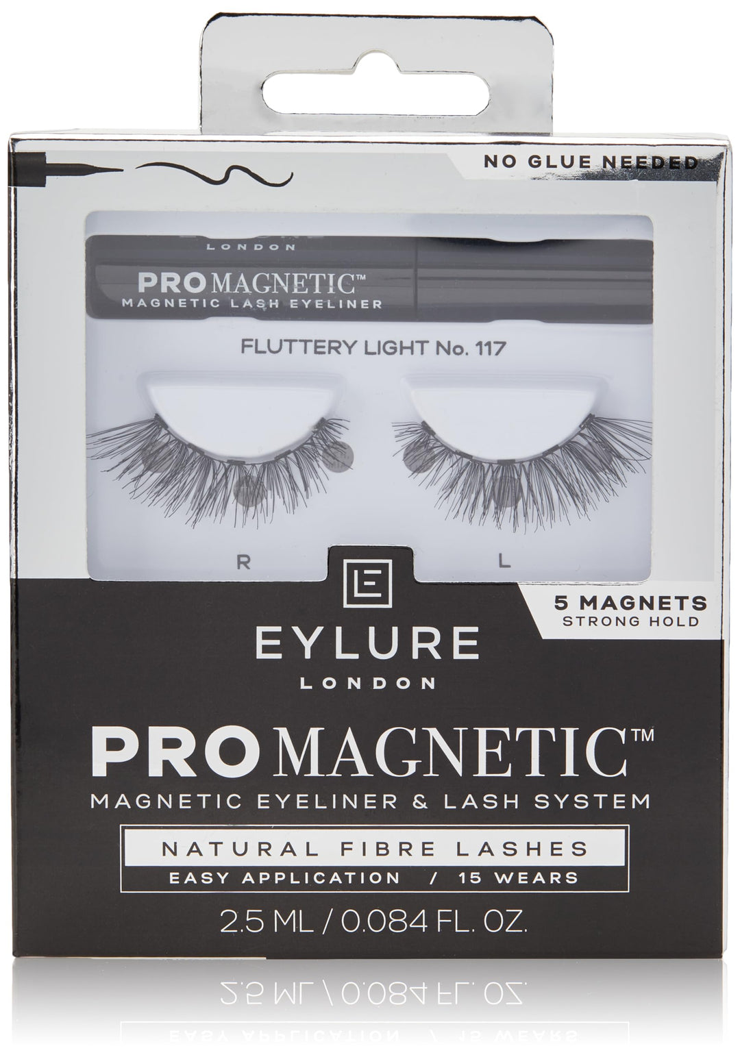 Eylure Promagnetic No.117
Fluttery Light Natural Fiber False
Eyelashes
