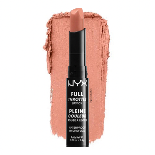 Nyx full throttle waterproof lipstick - side kick