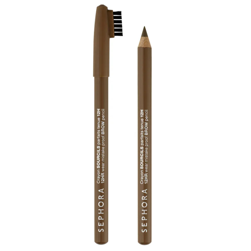 Sephora 12 hour wear brow pencil - medium brown