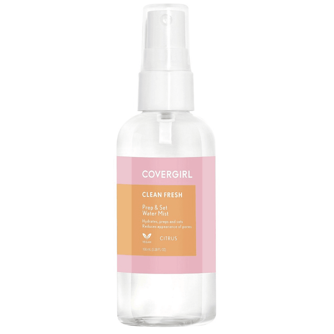 Covergirl clean fresh prep set water mist