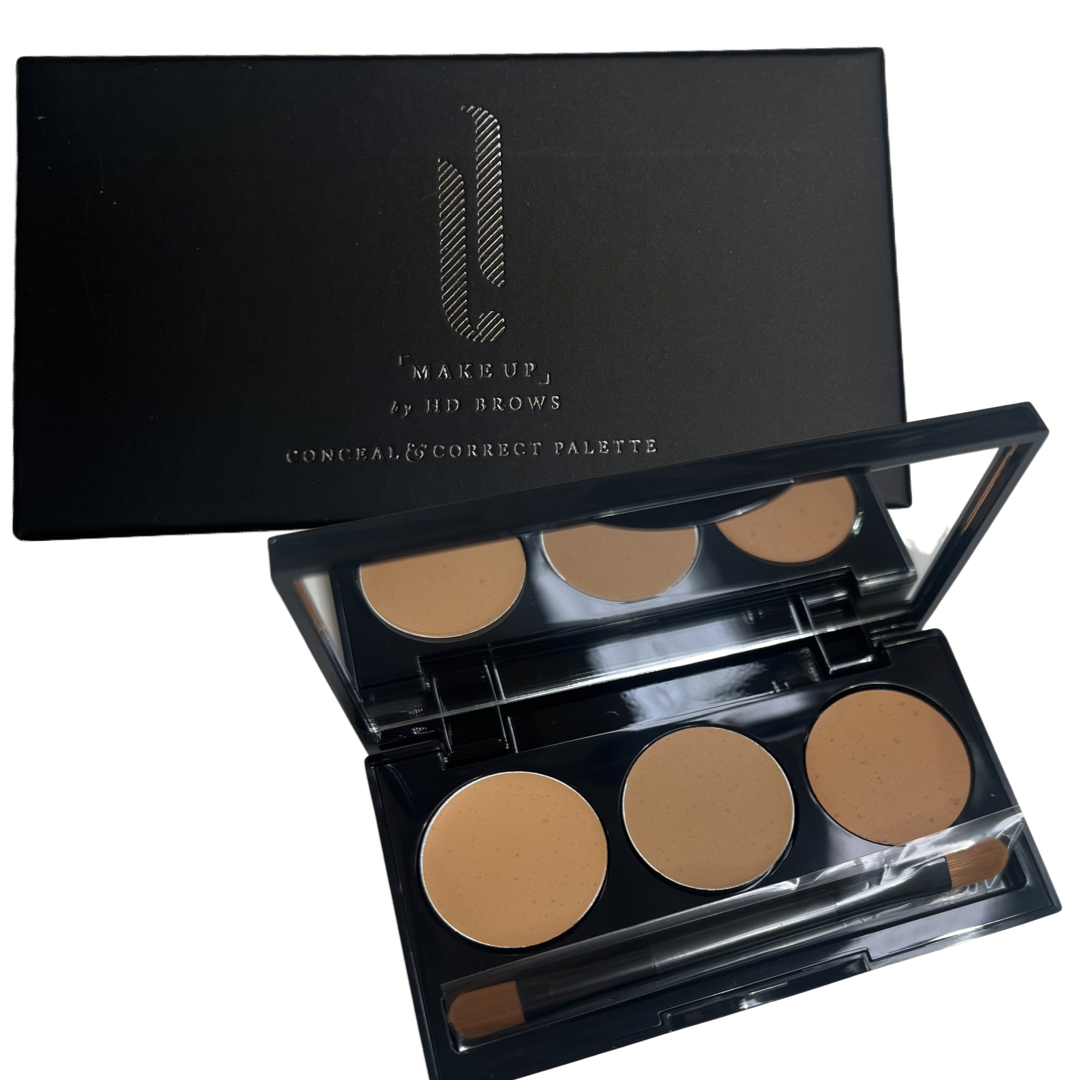 Makeup by HD Brows - conceal & correct palette medium/dark 003