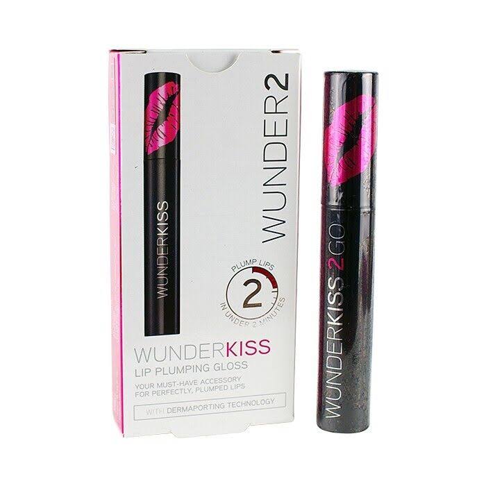 Wunder Kiss lip plumping clear gloss