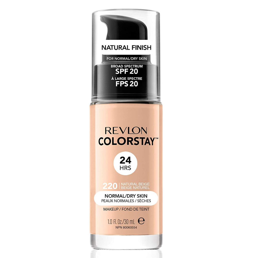 REVLON COLORSTAY 30ML FOUNDATION NORMAL/DRY NATURAL BEIGE 220