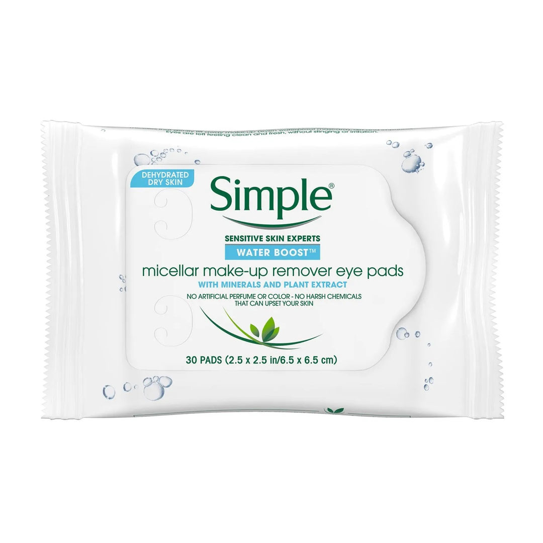 Simple Micellar Make-Up Remover Eye Pads