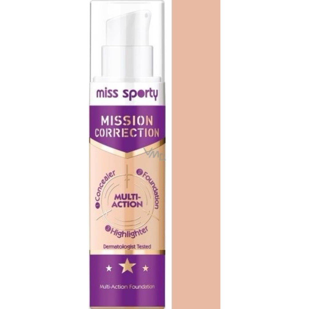 Miss Sporty Mission Correction Foundation 001 Ivory