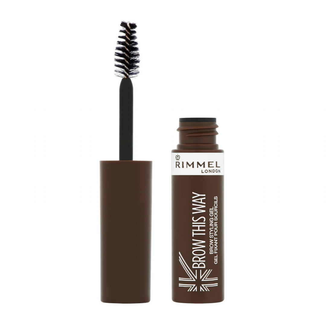 Rimmel Brow This Way Brow Styling Gel - DARK BROWN
