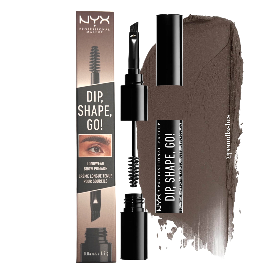 NYX Dip Shape Go Longwear Brow Pomade 06 Brunette