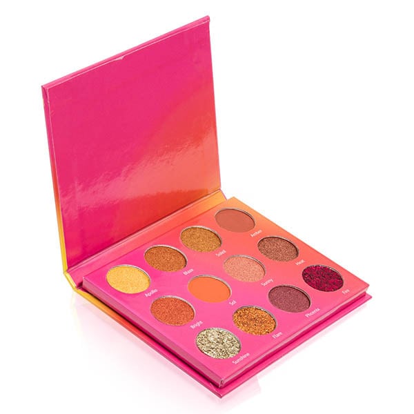 Beauty crop sun gazing palette