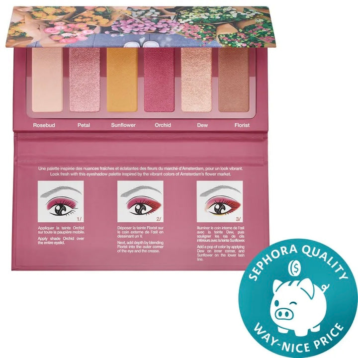 Sephora eye stories - fresh florals eyeshadow palette