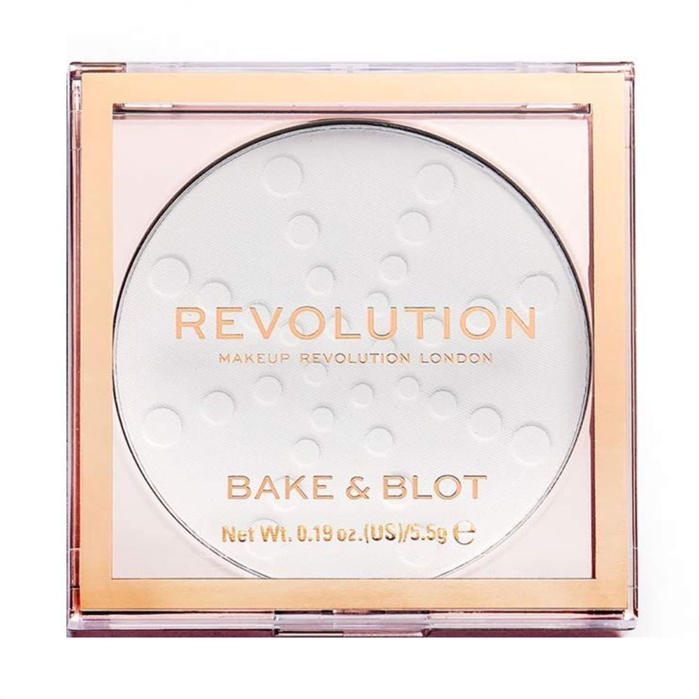 Revolution Bake & Blot Powder - White