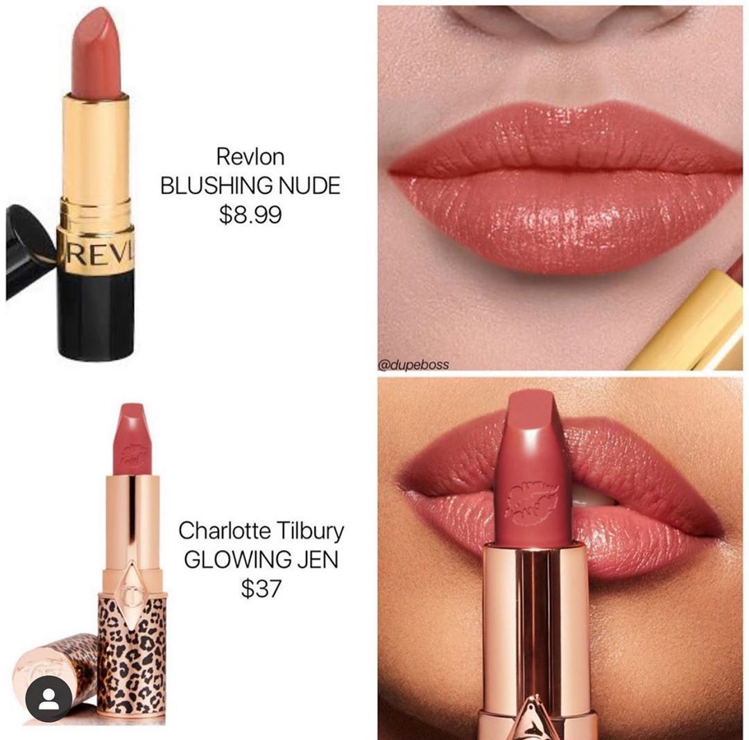 Revlon super lustrous lipstick blushing nude