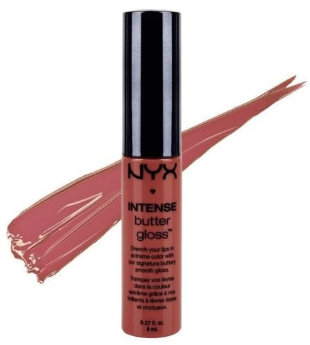 NYX Intense Butter Gloss Lip Gloss Chocolate Crepe