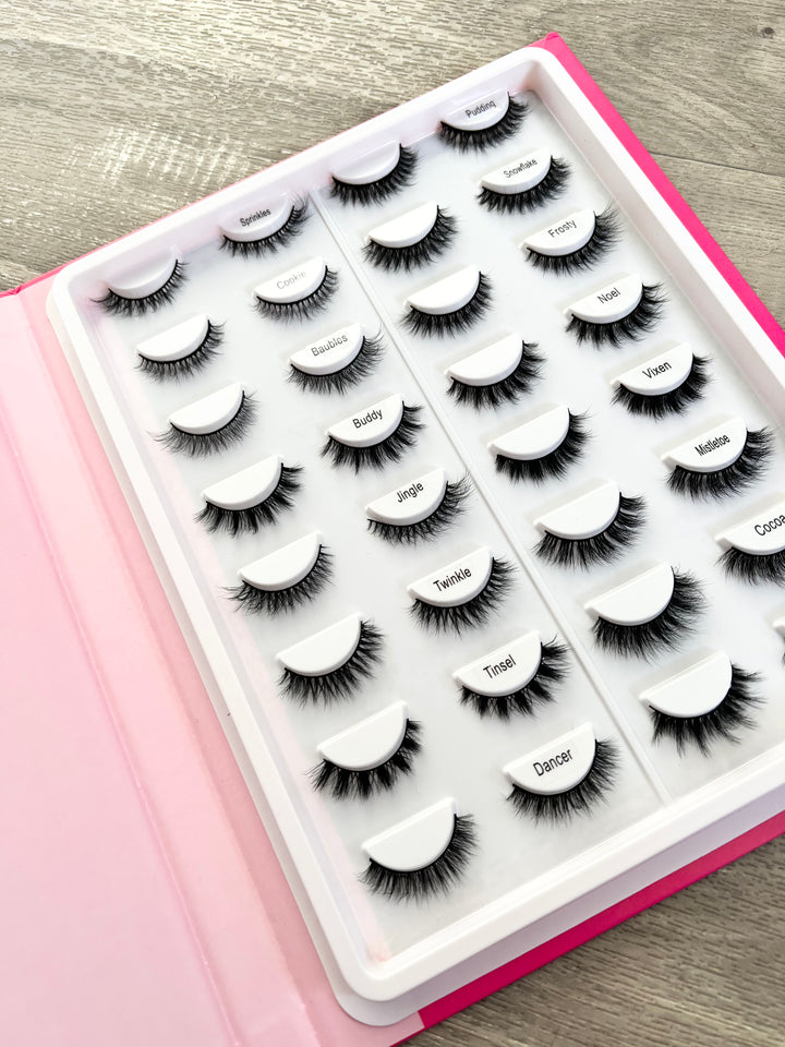 Limited edition Christmas Lash book