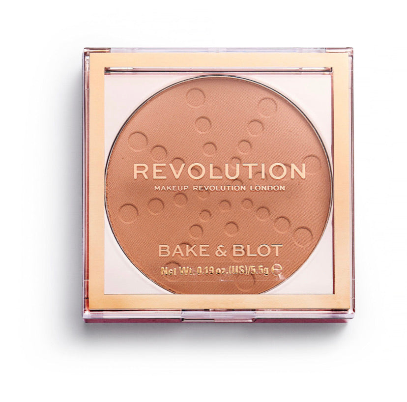 Revolution Bake & Blot Powder - Peach