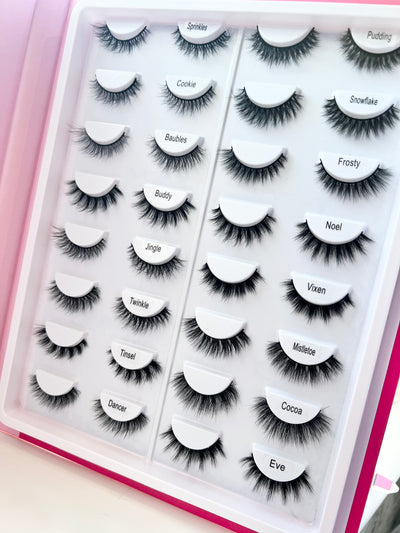 Limited edition Christmas Lash book